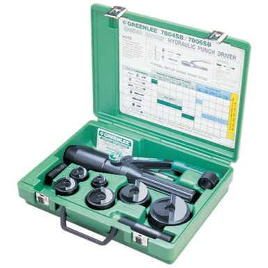 Greenlee Manual Hydraulic Chassis Punch Kit 16-40mm