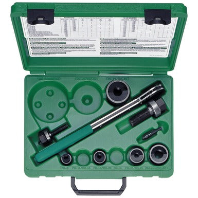 Greenlee Manual Chassis Punch Set ISO 16-40mm